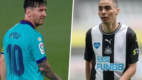 Padre de Almirón contó que Messi no quiso intercambiar camiseta con su hijo.