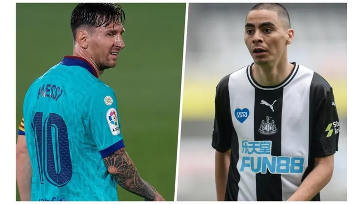 Padre de Almirón contó que Messi no quiso intercambiar camiseta con su hijo.
