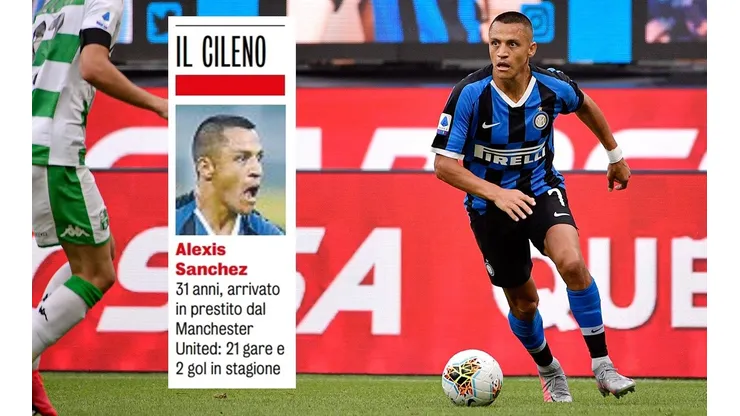Alexis Sánchez se anuncia como titular para la visita de Inter al Verona de este jueves