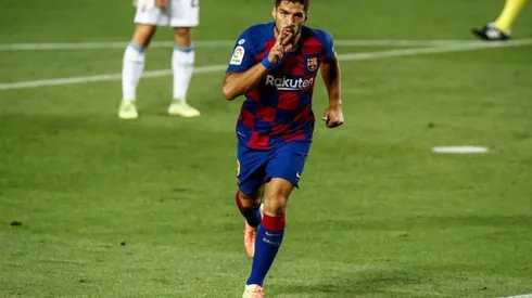 Suárez se convirtió en el tercer máximo goleador de Barcelona.