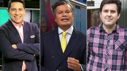 Rodrigo Herrera, Felipe Bianchi y Cristian Arcos.