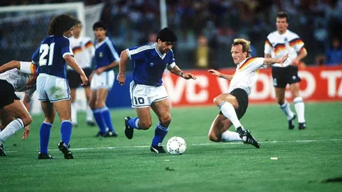 Maradona dijo que sus compañeros lo pasaron mal en ese Mundial por su culpa