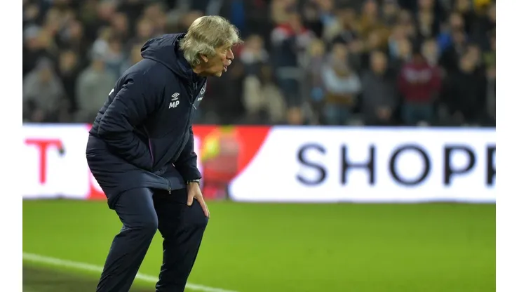 Manuel Pellegrini en el West Ham