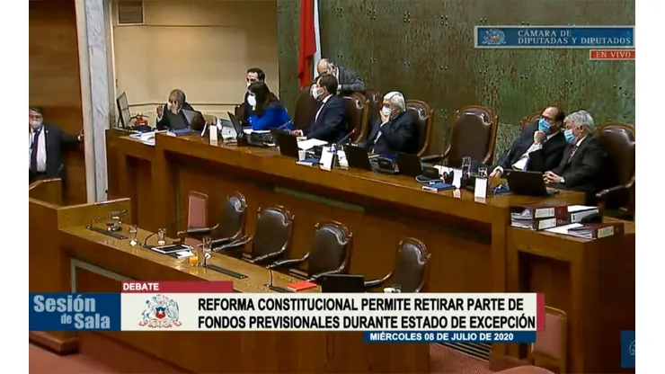 [VIDEO] Sigue en vivo la votación para el retiro del 10% de la AFP
