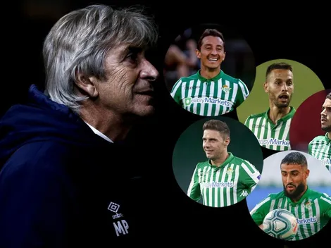 Las cinco figuras del Real Betis de Manuel Pellegrini