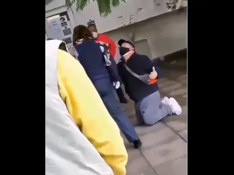 [VIDEO] Hombre ruega de rodillas para que lo atiendan en registro civil de Colina