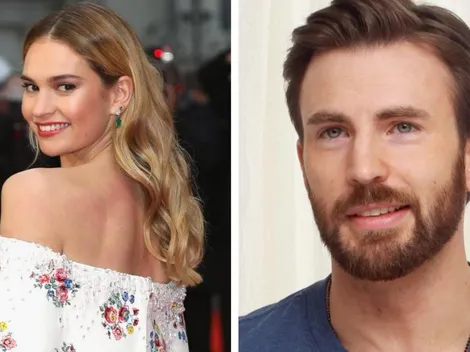 Las nuevas fotos que vinculan a Chris Evans y Lily James