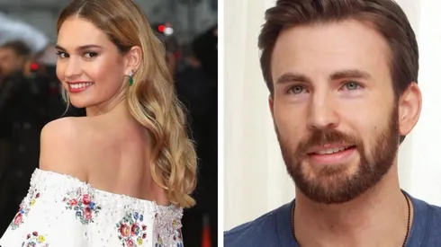 Chris Evans y Lily James han sido protagonistas de los tabloides durante toda la semana.
