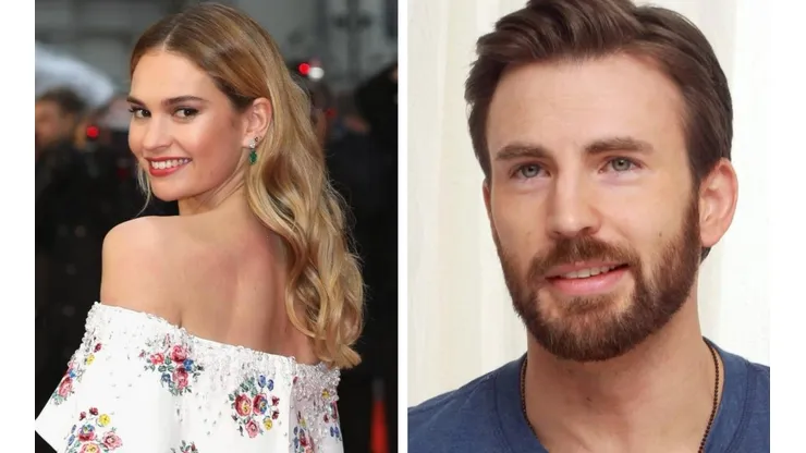 Chris Evans y Lily James han sido protagonistas de los tabloides durante toda la semana.