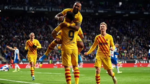 En la primera rueda, Arturo le marcó un golazo al Espanyol.