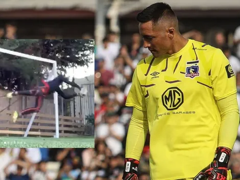 Miguel Pinto cuenta cómo se armó un arco en casa