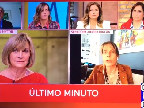 [VIDEO] Evelyn Matthei y Ximena Rincón se enfrentan duramente en matinal de Mega