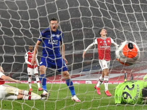 Arsenal arruga como siempre y cede puntos ante Leicester