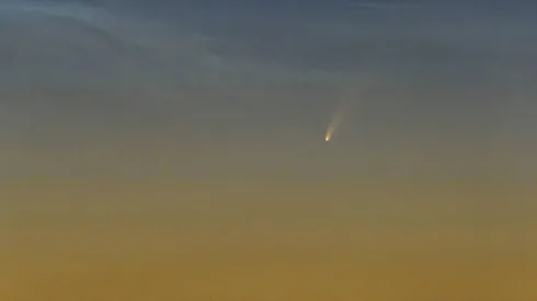 Así se ha visto el cometa en varios lugares del mundo.