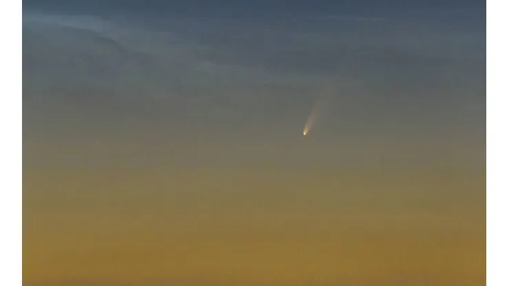 Así se ha visto el cometa en varios lugares del mundo.