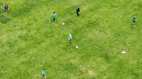 En regiones -en este caso en Valparaíso- la mitad de los equipos de Primera División retomaron sus entrenamientos presenciales