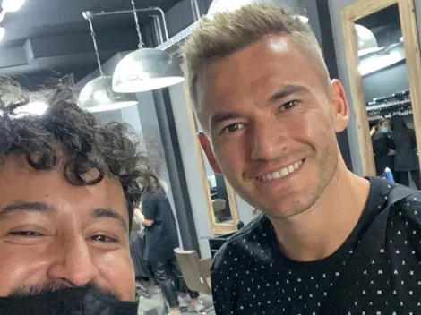 Aránguiz se tiñe el pelo rubio y se ve más alemán que Schweinsteiger