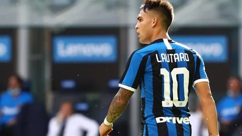Lautaro Martínez ante el Bologna