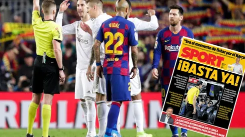 Diario Sport dijo que el VAR está ayudando al Real Madrid