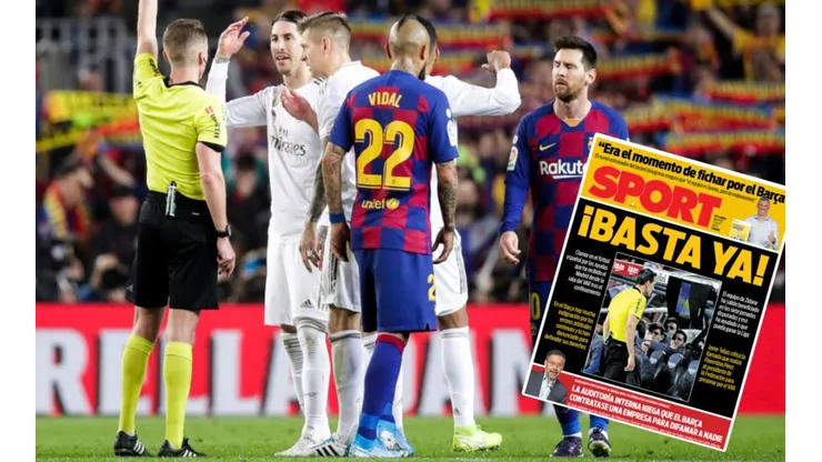 Diario Sport dijo que el VAR está ayudando al Real Madrid