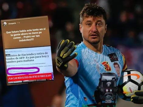 Peric al Ministro de Hacienda: "De qué futuro habla este tonto wn"