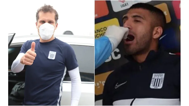 Mario Salas y su primer entrenamiento