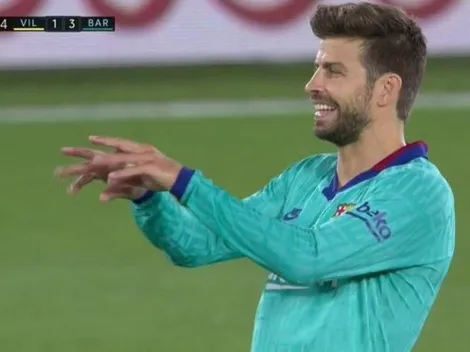 Piqué hace gestos al VAR y se hace el loco: "No me acuerdo"
