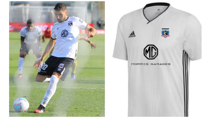 Nicolás Blandi postuló dos modelitos que vio en la red con una marca en común para nueva camiseta de Colo Colo.
