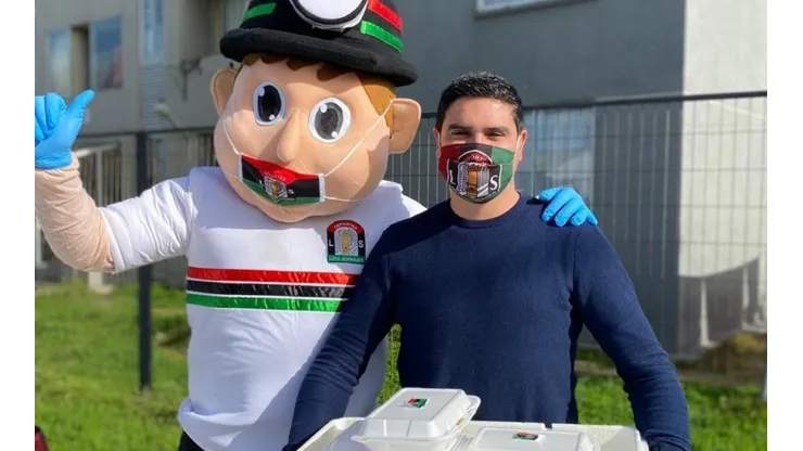 El club seguirá repartiendo almuerzos por distintos sectores de Lota.