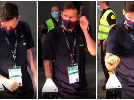 ¡Qué susto! Termómetro falla y le tira una alarma a Leo Messi