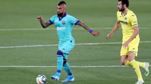 Arturo Vidal suma siete tantos y es el mediocampista más goleador esta temporada con Barcelona