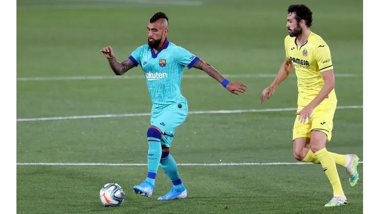 Arturo Vidal suma siete tantos y es el mediocampista más goleador esta temporada con Barcelona