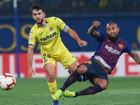 Ver EN VIVO Villarreal vs Barcelona de Arturo Vidal por la liga española