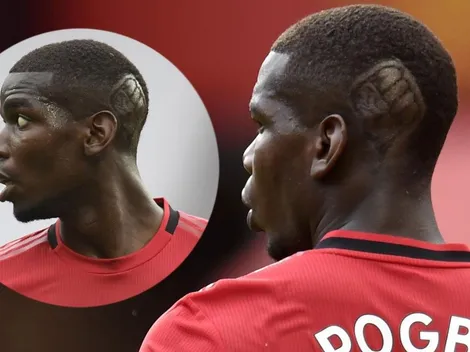 Pogba y su vistoso corte de pelo contra el racismo
