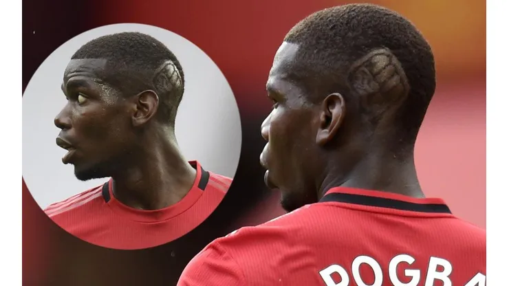 Pogba y su corte de pelo contra el racismo.