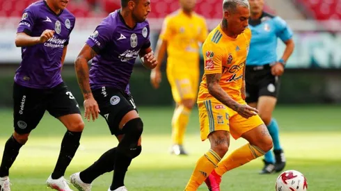 Vargas fue titular en el empate de Tigres ante Mazatlán.