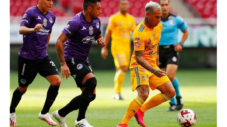 Vargas fue titular en el empate de Tigres ante Mazatlán.