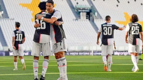 Cristiano Ronaldo marcó un gol de gran factura para Juventus