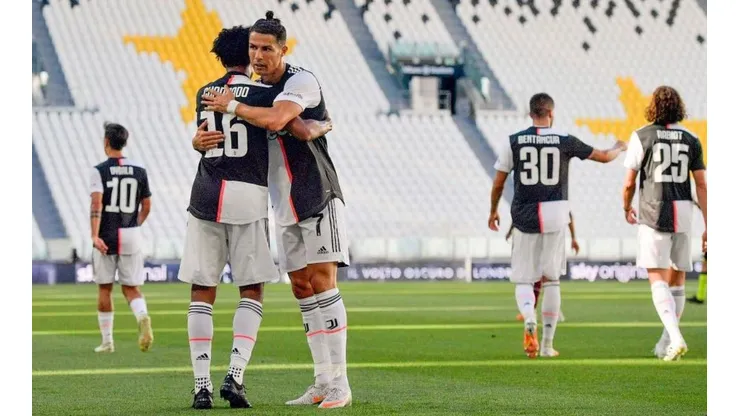 Cristiano Ronaldo marcó un gol de gran factura para Juventus