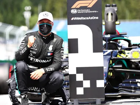 Bottas logra la pole del GP de Austria