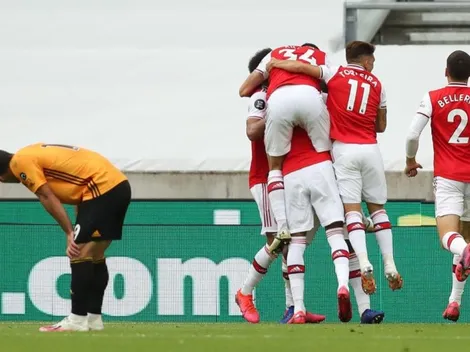 Arsenal supera en un duelo clave a Wolves
