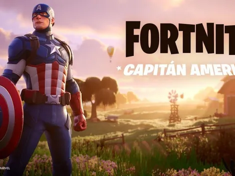 Capitán América aterriza en Fortnite con su tremenda skin
