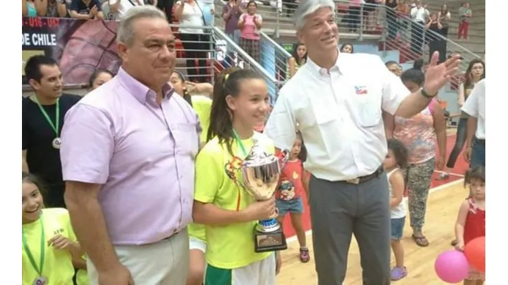 "Lo único que hago es entrenar, entrenar y entrenar y así es como destaco"