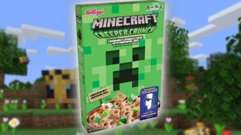 Kellogg’s tiene listo el cereal de Minecraft