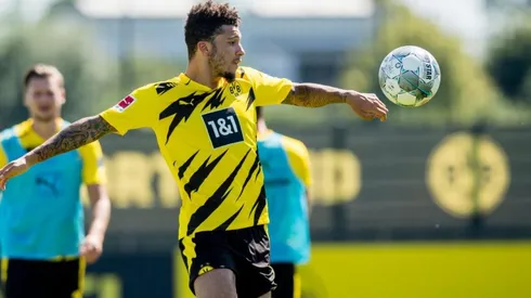 Sancho se marchó del City para jugar en Borussia Dortmund