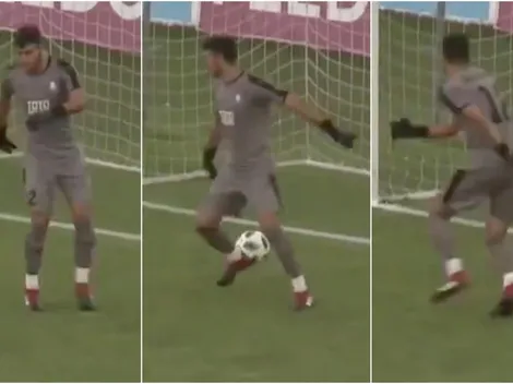 Video: arquero del Pyunik de Armenia se manda el blooper de su vida