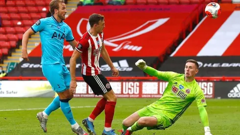 Tottenham no pudo con el Sheffield United y se complicó en la tabla