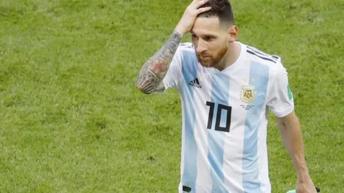 Lionel Messi no ha podido ganar ningún título con la selección argentina adulta