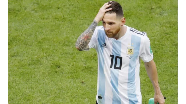 Lionel Messi no ha podido ganar ningún título con la selección argentina adulta