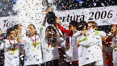 Luis Mena recordó la vuelta olímpica ante la U en 2006